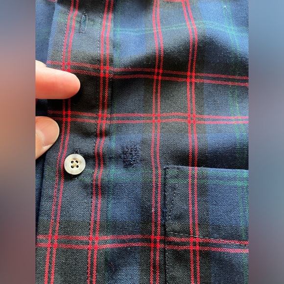 Vintage Sir Pendleton Men's Large 100% Pure Virgin Wool Plaid Button Up - Picture 10 of 13